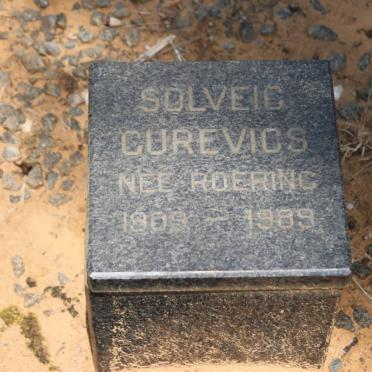 CUREVICS Solweig nee ROERING 1909-1989