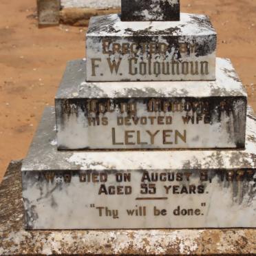 COLQUNOUN Lelyen -1927