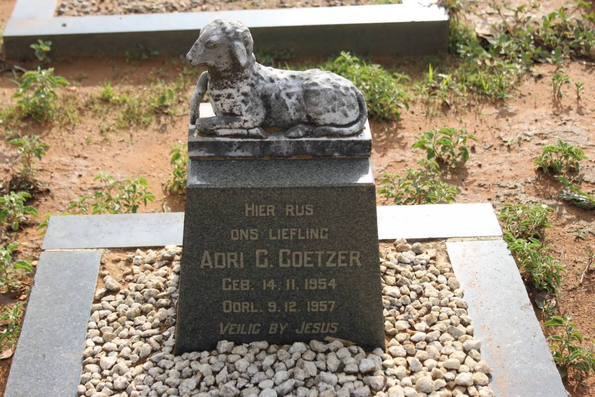 COETZER Adri G. 1954-1957
