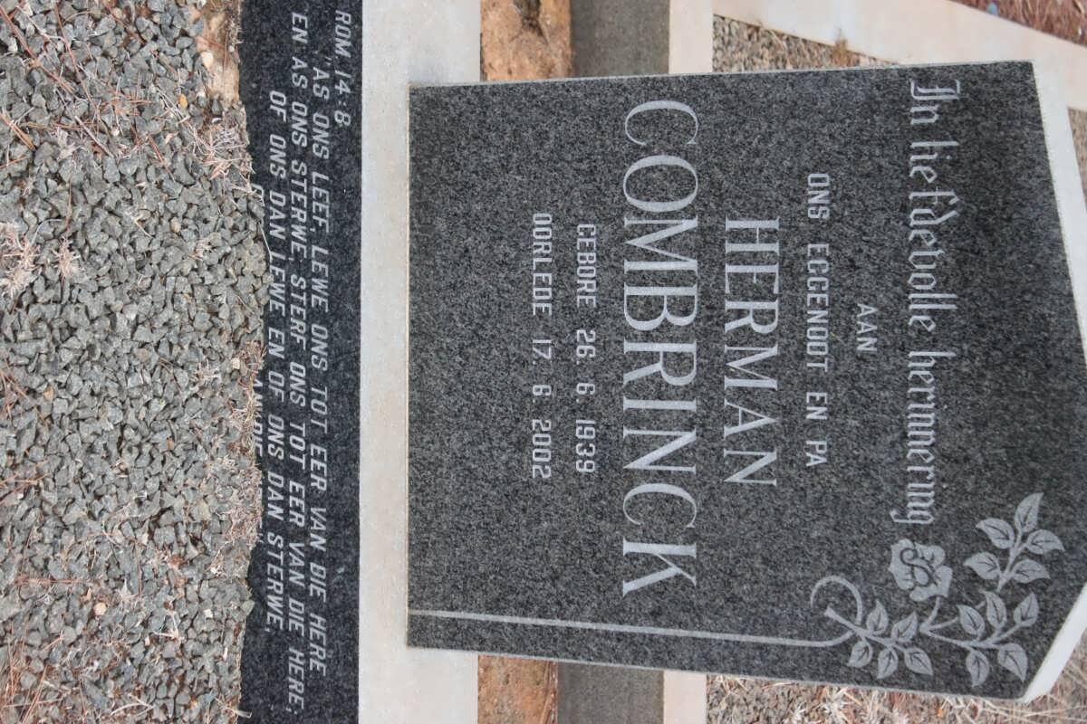 COMBRINCK Herman 1939-2002