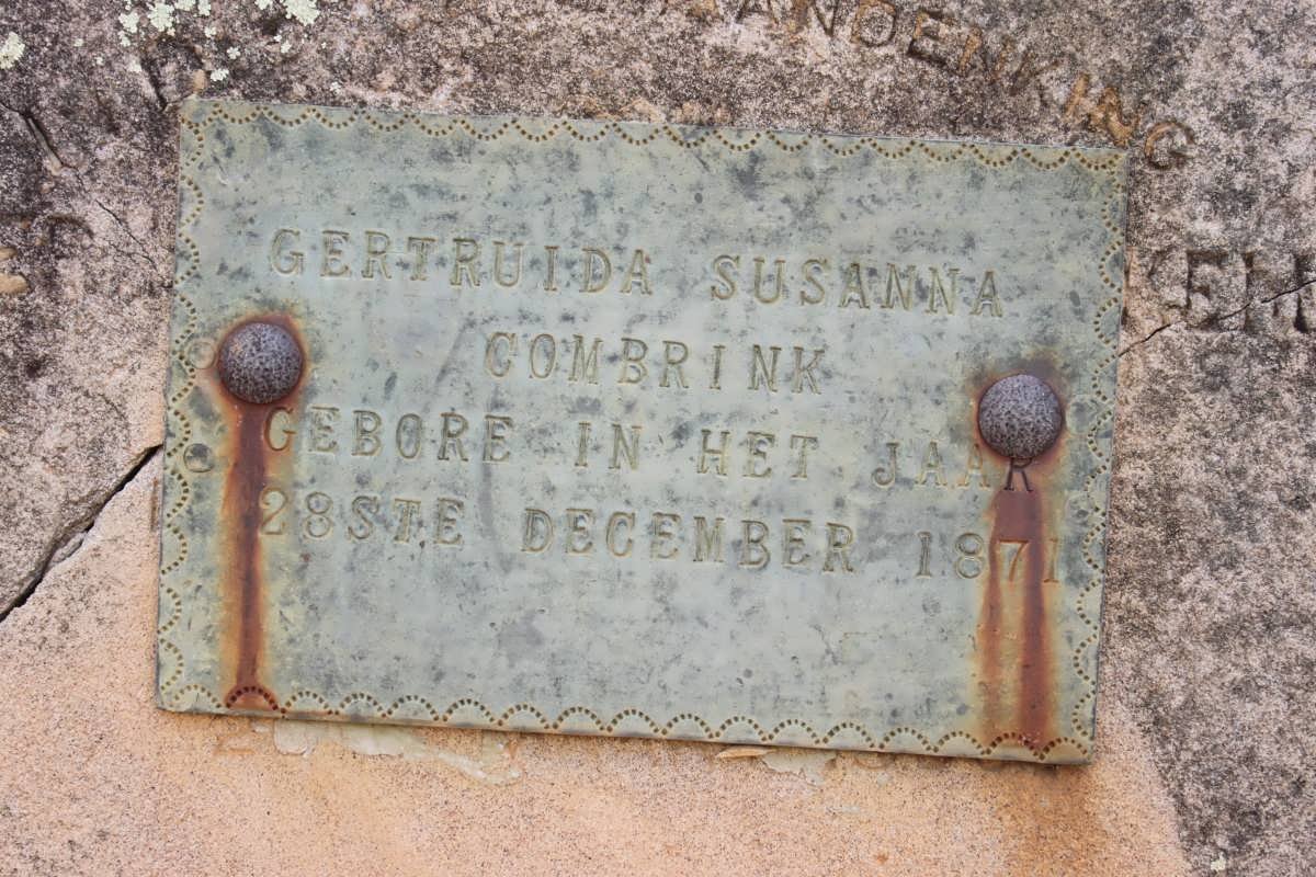 COMBRINK Gertruida Susanna 1871-