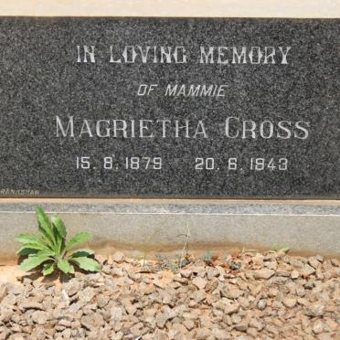 CROSS Magrietha 1879-1943