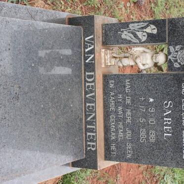 DEVENTER Sarel, van 1981-1985