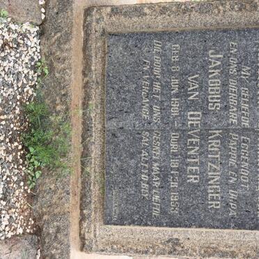 DEVENTER Jakobus Kritzinger, van 1901-1953