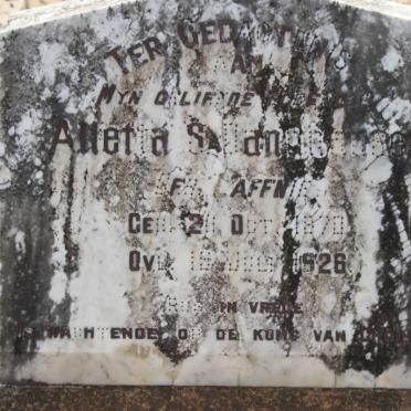 DANNHAUSER Alletta S. nee LAFFNIE 1870-1926