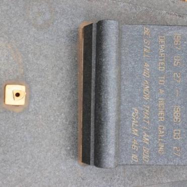 EDWARDS Wayne Gavin 1967-1986