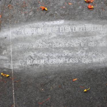 ENGELBRECHT Louise Mathilda Elsa 1904-1997