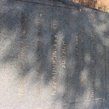 ELLINCKHUYZEN Roelof, van 1912-1976