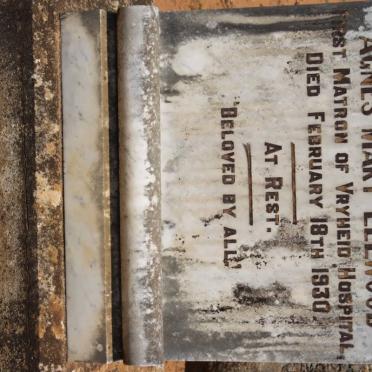 ELLWOOD Agnes Mary -1930