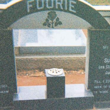 FOURIE Susanna Sophia nee ZIETSMAN 1896-1968