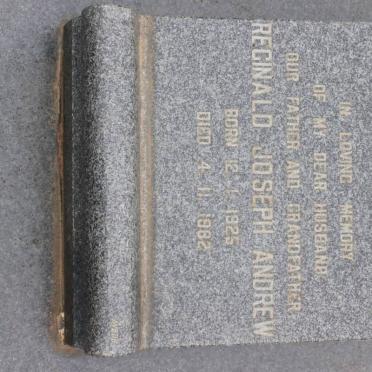 FAUL Reginald Joseph Andrew 1925-1982