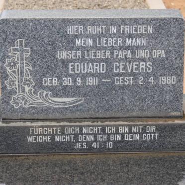 GEVERS Eduard 1911-1980