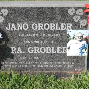 GROBLER Jano 1974-2005 :: GROBLER P.A. 1947-