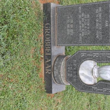 GROBBELAAR Frederik 1973-1995 :: GROBBELAAR F.P.V.R.V.O. 1948-1995