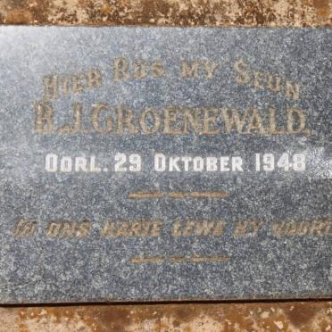 GROENEWALD B.J. -1948