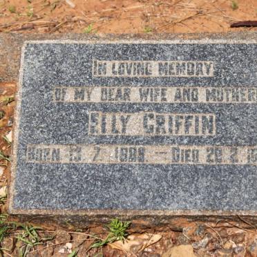 GRIFFIN Eily 1888-1954