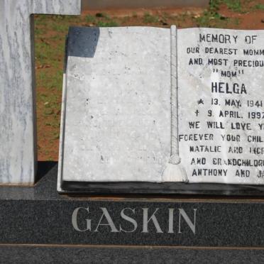 GASKIN Helga 1941-1997
