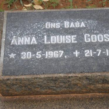 GOOSEN Anna Louise 1967-1967