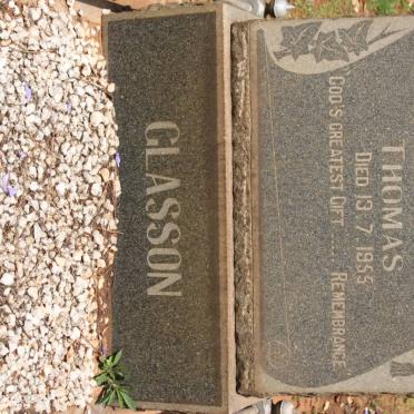GLASSON Thomas -1955