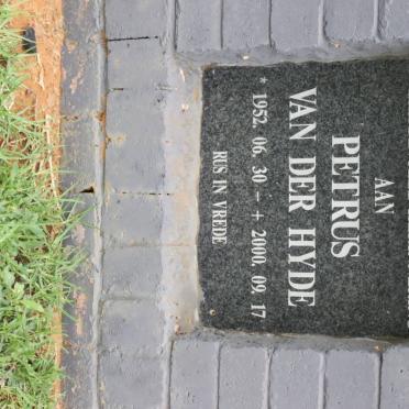 HYDE Petrus, van der 1952-2000