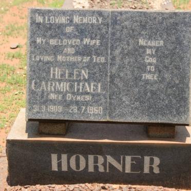 HORNER Helen Carmichael nee DYKES 1908-1960