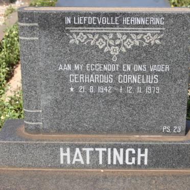 HATTINGH Gerhardus Cornelius 1942-1979