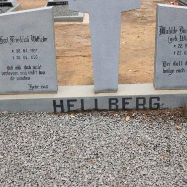 HELLBERG Karl Friedrich Wilhelm 1907-1996 &amp; Matilde Dorothea Marie WICHMANN 1914-2001