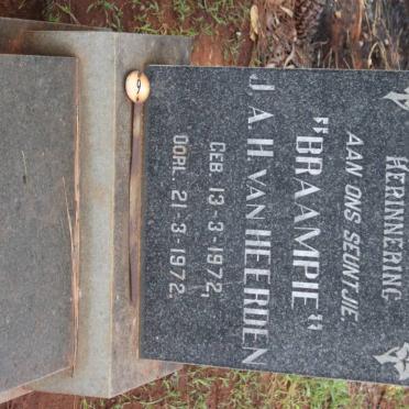 HEERDEN J.A.H., van 1972-1972