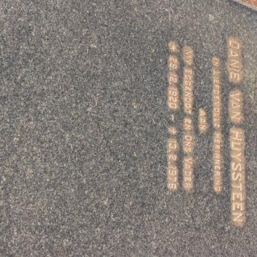 HUYSTEEN Danie, van 1920-1976