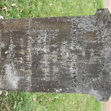 JACOBSZ Hendrik Johannes 1886-1898