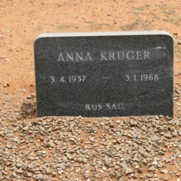 KRUGER Anna 1937-1968