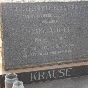 KRAUSE Franz Albert 1914-1968