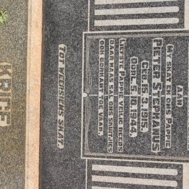 KRIGE Pieter Stephanus 1915-1944