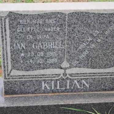 KILIAN Jan Gabriel 1915-1990