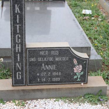 KITCHING Annie 1948-1989