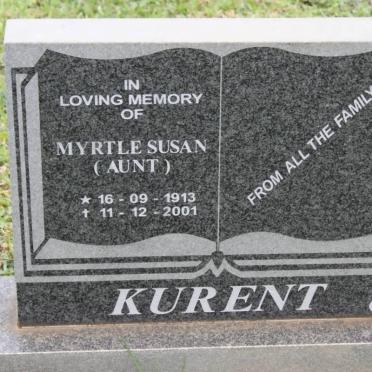 KURENT Myrtle Susan 1913-2001