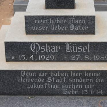 KÜSEL Oskar 1929-1989