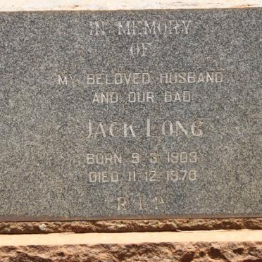 LONG Jack 1903-1970