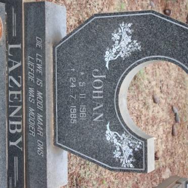 LAZENBY Johan 1961-1985