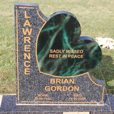 LAWRENCE Brian Gordon 1946-2006