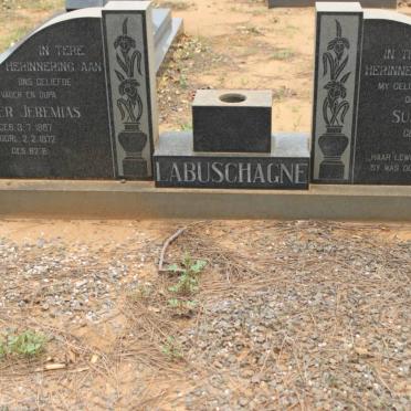 LABUSCHAGNE Casper Jeremias 1887-1972 &amp; Susanna Maria SPIES 1897-1970