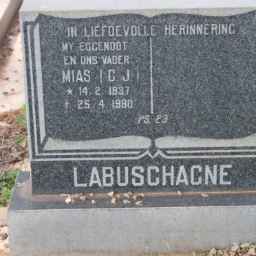 LABUSCHAGNE C.J. 1937-1980