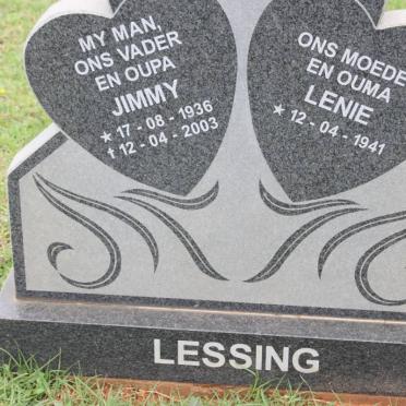 LESSING Jimmy 1936-2003 &amp; Lenie 1941-