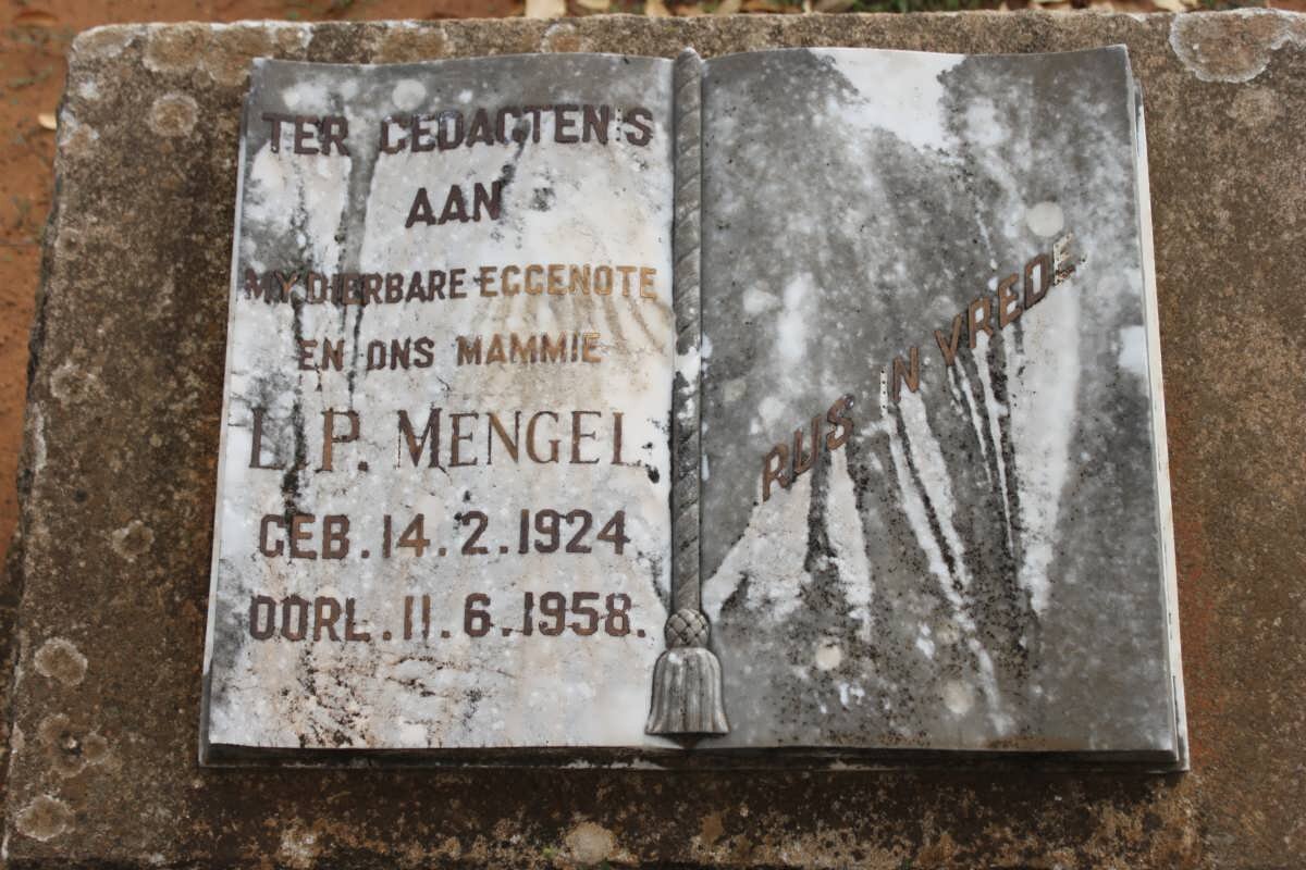MENGEL L.P. 1924-1958