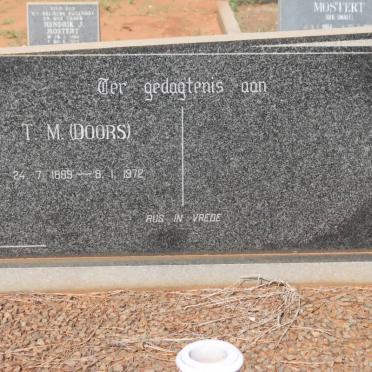 MEYER T.M. 1889-1972