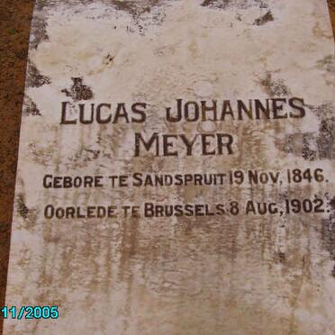 MEYER Lucas Johannes 1846-1902