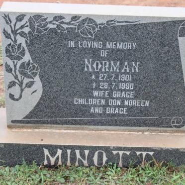 MINOTT Norman 1901-1990