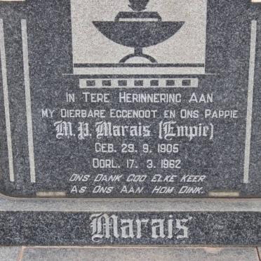 MARAIS M.P. 1905-1962