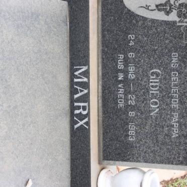 MARX Gideon 1912-1983