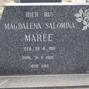 MAREE Magdalena Salomina 1916-2001